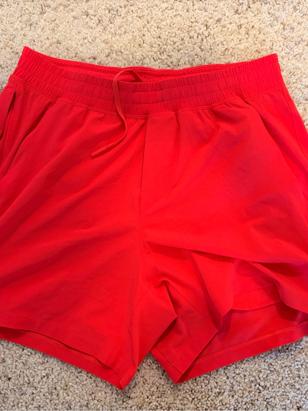 Lululemon Pace Breaker 5” (Linerless) - Red